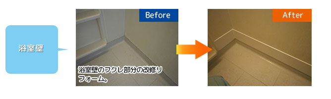 壁=フィルムはり