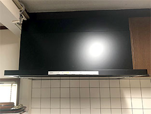 レンジフード取替工事 施工後1