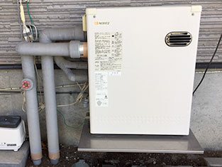 給湯器取替工事 施工前2