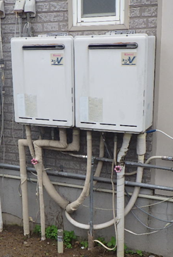 灯油タンク交換工事 施工前1