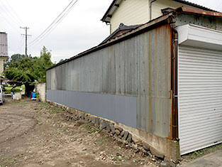 雨どいトタン　施工後1